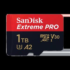 کارت حافظه microSDXC سن دیسک مدل Extreme Pro کلاس V30 استاندارد UHS-I سرعت 200MBps ظرفیت 1 ترابایت