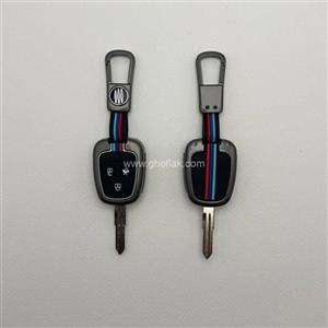 کاور ریموت دور فلزی ایرانی سایپا سه دکمه (پراید تیبا ساینا کوییک)