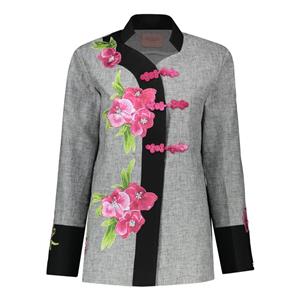 کت زنانه گره استایل مدل چینی ساکورا