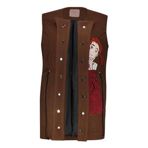 وست زنانه گره استایل مدل جودی آبوت