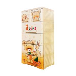 فایل کشویی الوند پلاستیک  طرح خرس کد KH-755