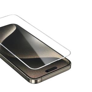 گلس گرین لاین مدل 3D Glitter Curved High-Definition مناسب iPhone 15 Pro Max