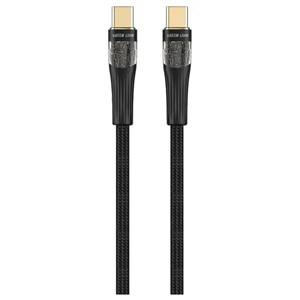 کابل شفاف USB-C گرین لاین 100 وات Green Lion Transparent Cable USB-C to USB-C