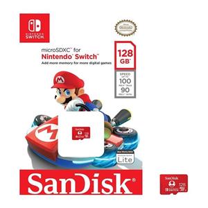 کارت حافظه سن دیسک SanDisk Super Mario MicroSDXC Card برای Nintendo Switch - ظرفیت 128GB