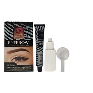 رنگ ابرو دیفرنت کالر شماره F.1 حجم 20 میلی لیتر رنگ گردویی