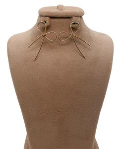 گوشواره طلا 2.72 GR فانتزی زنانه طرح پاپیون 