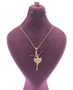 مدال طلا 2.12 GR بالرین زنانه 05 زرد رنگ