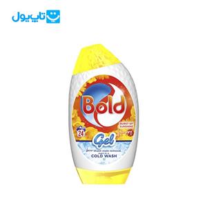 مایع لباسشویی بولد Bold درخشان کننده و لکه بر 24 بار مصرف حجم 840 میلی لیتر