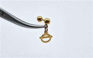 گوشواره میخی آویز کد 1110