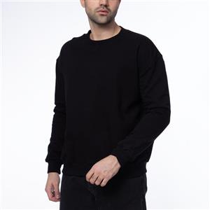 سویشرت مردانه سیکس زیرو ناین مدل 1000 رنگ مشکی