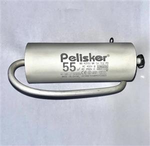 خازن 55 میکروفاراد 450VAC سیم دار PELISKER