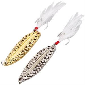 قاشقک ماهیگیری شیار فسفری FISHING LURE مدل spoon  وزن 20 گرم طول 6 سانتی متر