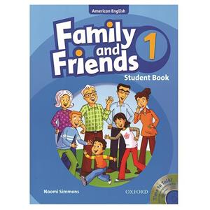 کتاب American Family and Friends 1 SB+WB American Family And Friends 1