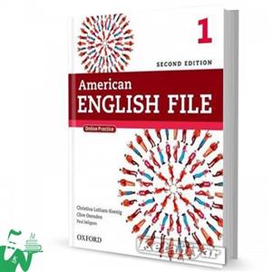 کتاب American English File 1 (2nd) SB+WB American English File 2nd edition 1