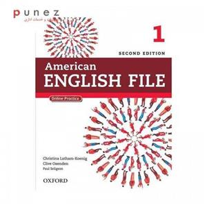 کتاب American English File 1 (2nd) SB+WB American English File 2nd edition 1