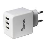 شارژر رایکا  همراه کابل اندروید CHARGER RAYKA 3USB