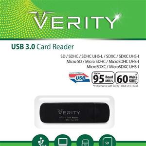 کارت USB3  ورتی مدل VERITY USB-3 CARD READER C101