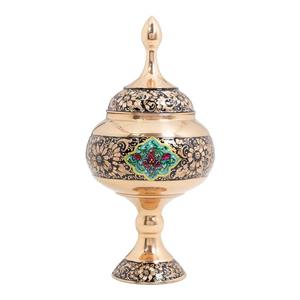 شکلات خوری مسی مدل الماس تراش و پرداز 25 - کد es87234700 -