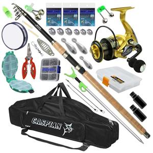 لوازم ماهیگیری مدل 360 _ F6000 مجموعه 70 عددی