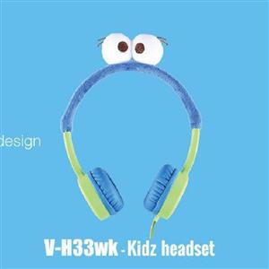 هدفون باسیم عروسکی پسرانه وریتی مدل Verity Wire HeadPhone veh32
