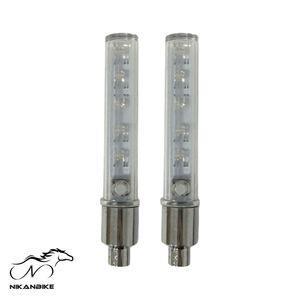 چراغ سر والف دوچرخه مدل دکمه دار بسته 2 عددی -