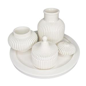 ست 6 تکه دکوری بتنی مدل مراکشی کد 01