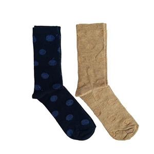 جوراب ساق بلند دخترانه کولزیون مدل توپی کد 01 مجموعه دو عددی