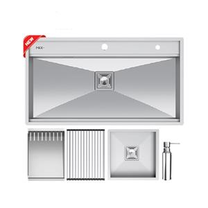 سینک میکس پلاس مدل D104 توکار