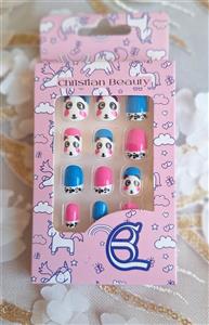 ناخن مصنوعی بچه گانه کریستین بیوتی کد 27 (christian beauty)