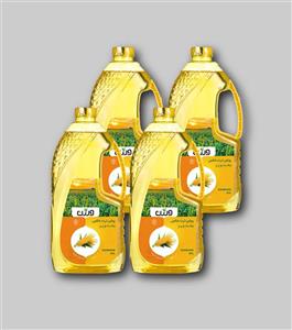روغن ذرت خالص پخت و پز 1500 میلی لیتری - بسته چهار عددی