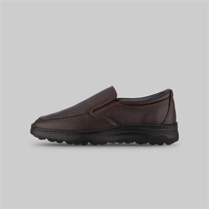 کفش روزمره مردانه چرم مشهد مدل J6318-088