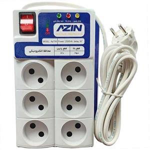 محافظ برق 6 خانه 3 متری آذین مدل AZIN AP706