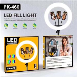 رینگ لایت pk-460 با سه پایه فلزی