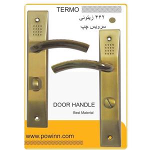 دستگیره در ترمو زیتونی سرویس چپ کد 462 