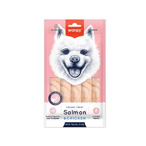 تشویقی سگ ونپی مدل ماهی و مرغ بسته وزن 70 گرم 5 عددی