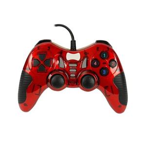 دسته بازی تک مچر شوکدار حرفه ای GAMEPAD MACHER-M60 رنگ قرمز