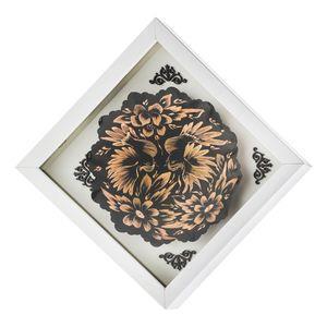 تابلو معرق مس مدل الماس تراش