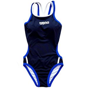 مایو زنانه مدل اسلیپ 2 بندی زنگ سرمه ای