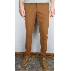 شلوار پارچه ای اسپرت قهوه ای مردانه کد 30060