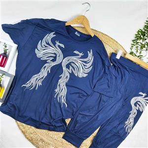 تیشرت و شلوارک زنانه سیمرغ کد 7899