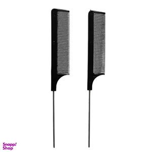 شانه مو کد D_00 مدل دم باریک بسته ۲ عددی