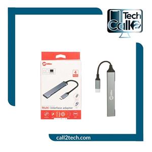 هاب 4 پورت Miller Type-C مدل MHU-930
