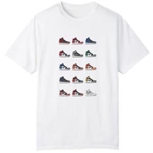 تی شرت آستین کوتاه دخترانه مدل کتونی های من