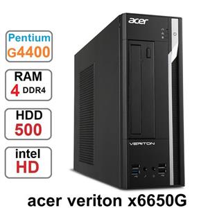 مینی کیسAcer X6650G  Pentium G4400 4GB 512GB HDD INT