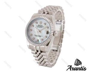 ساعت رولکس زنانه دیت جاست سیلور w-2805