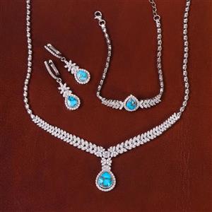 سرویس فیروزه زنانه کد 23984