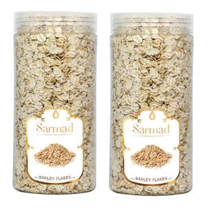 جو دو سر پرک ممتاز سرمد - 350 گرم بسته  2 عددی