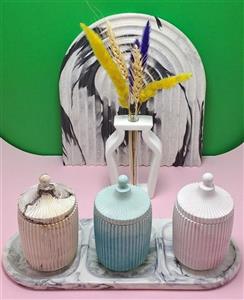 بانکه سنگی کبریتی (4 پارچه)