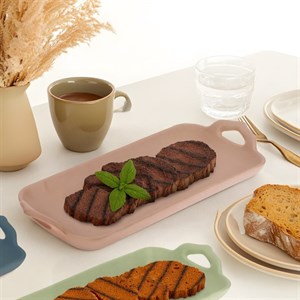 دیس سرامیکی بومی مدل کباب خوری مستطیل