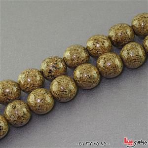 تسبیح طرح سندلوس ترک 33 دانه ای کرمی رنگ درشت